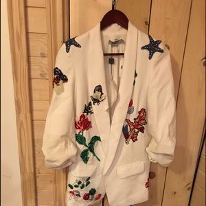 Pat Bo white blazer